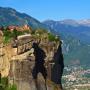Our next stop was the Monasteries of Meteora, which means "suspended in air". Well worth visiting if anywhere in the area.